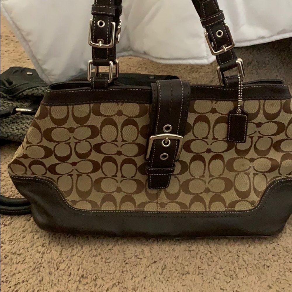 Gently used Authentic Coach purse